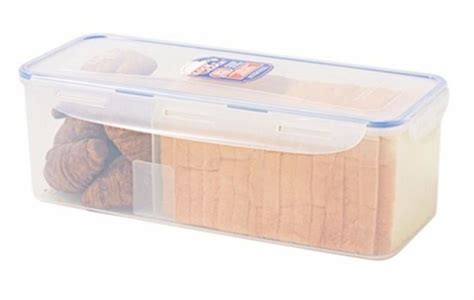 Lock and Lock HPO849 New Plastic Bread Box Container Keeper Storage 5L ...