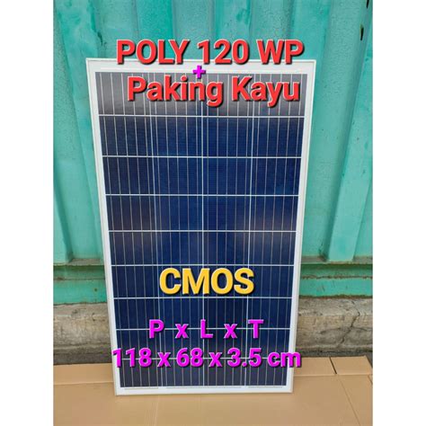 Jual Panel Surya 120wp Solar Panel 120wp Solar Cell 120wp POLY By CMOS