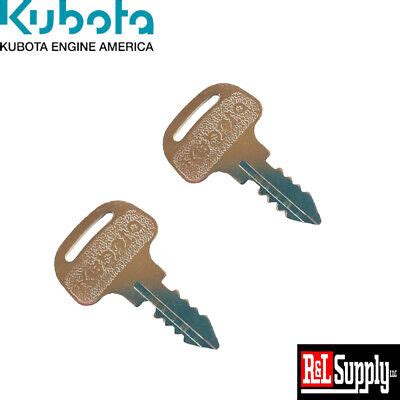 2 Genuine OEM Kubota Ignition Keys 18510 63720 M Series EBay