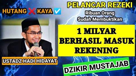 Selamat Milyar Masuk Ke Rekening Anda Amalan Mustajab Setelah