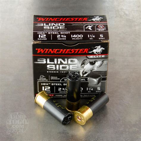 12 Gauge 5 Shot Ammo For Sale By Winchester 25 Rounds