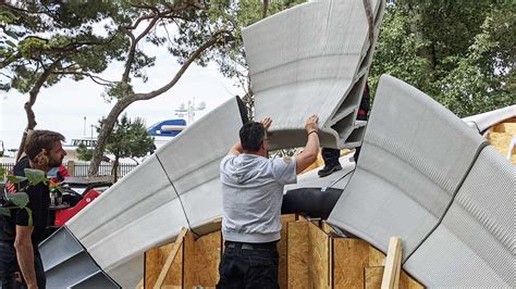 Zaha Hadid Architects 3d Printed Concrete Bridge Made Of Blocks