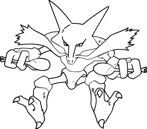 26 Best Ideas For Coloring Alakazam Coloring Pages