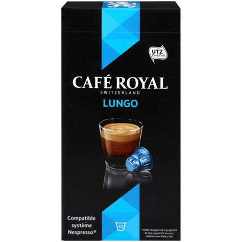 Café Royal Lungo Lot De 40 Capsules