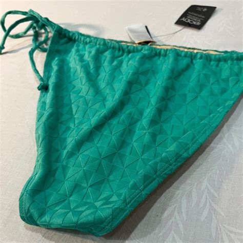 Cotton On Emerald Green Cheeky Bikini Tie Side Women S Fashion