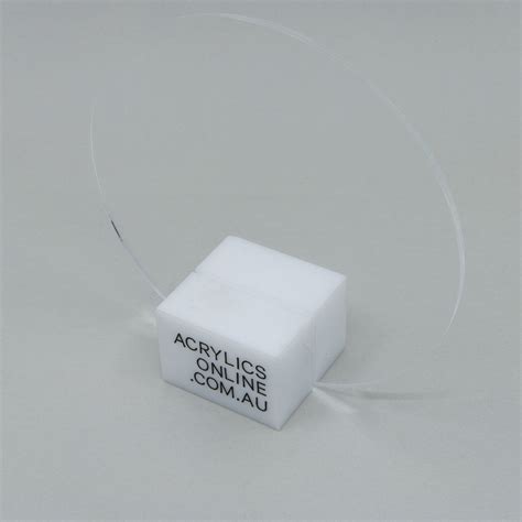 Clear Acrylic Disc 20mm — Acrylics Online — Acrylic Products And Custom