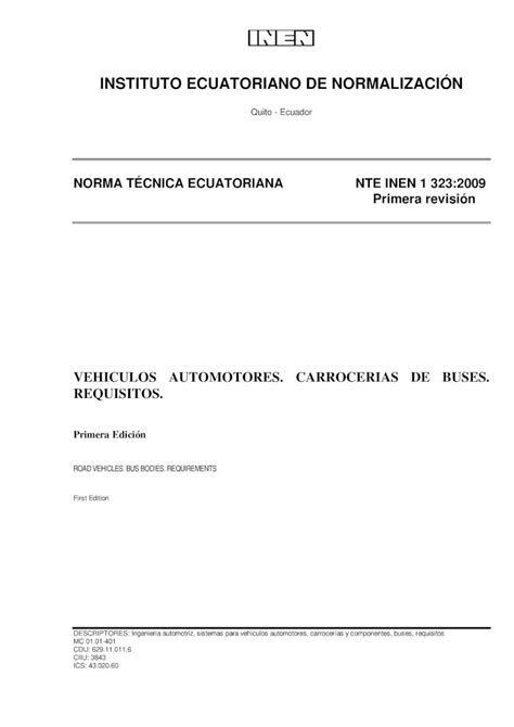 Pdf Norma Tecnica Ecuatoriana Nte Inen Dokumen Tips