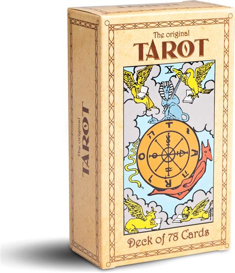 The Original Tarot Cards Deck Amazon Ca Jeux Et Jouets