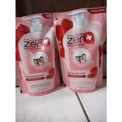 Jual Zen Sabun Cair Pump 500ml Refill 450ml Shopee Indonesia