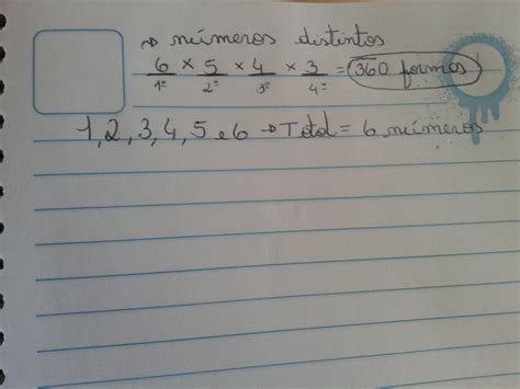 Quantos N Meros Algarismos Distintos Podemos Formar Usando Os