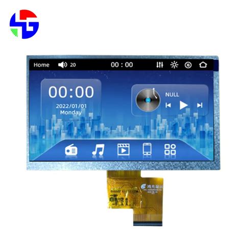 7 0 Inch LCD Screen IPS Display LVDS 1024x600 Resolution