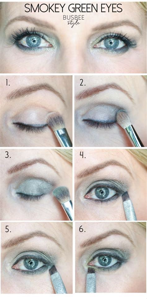 Beauty Tips Makeup Tutorial Green Eyeshadow Green Eyeshadow Eye