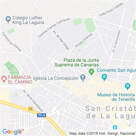 Código Postal calle Gavias Las Impares Del 1 Al 49 Pares Del 2 Al