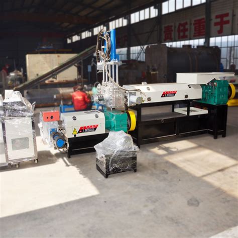 Waste Hdpe Ldpe Pp Pe Films Woven Bags Plastic Recycling Pelletizing