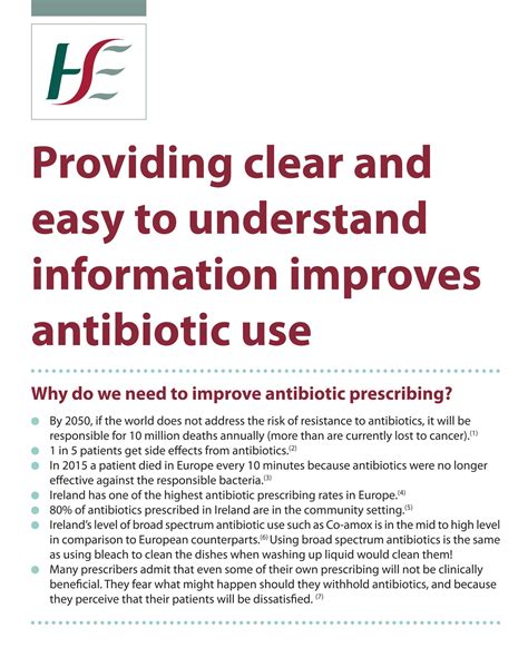 Hse Ireland On Twitter Hse And Southdoc Improve Antibiotic