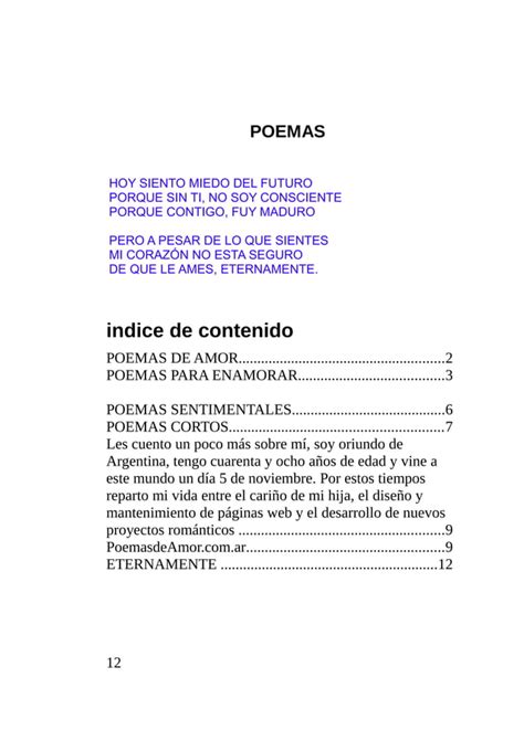 Poemas Románticos Pdf Descarga Gratuita