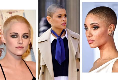 7 Stylish Shaved Hairstyles As Seen On Iris Law And Adwoa Aboah