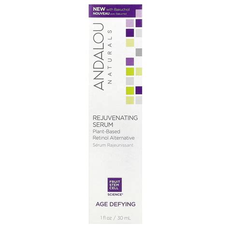 Andalou Naturals Rejuvenating Serum Plant Based Retinol Alternative