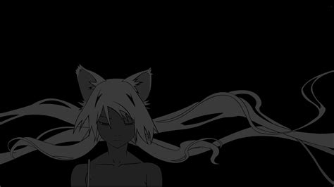 Bakemonogatari Dark Hanekawa Tsubasa Monogatari Series Nekomonogatari