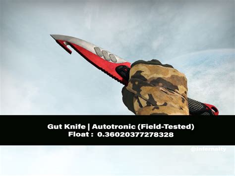 Gut Knife Autotronic Ft Csgo Skins Knives Video Gaming Gaming Accessories In Game Products On