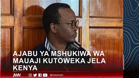 Mwanzo Habari Live Ajabu Ya Mshukiwa Wa Mauaji Kutoweka Jela Kenya