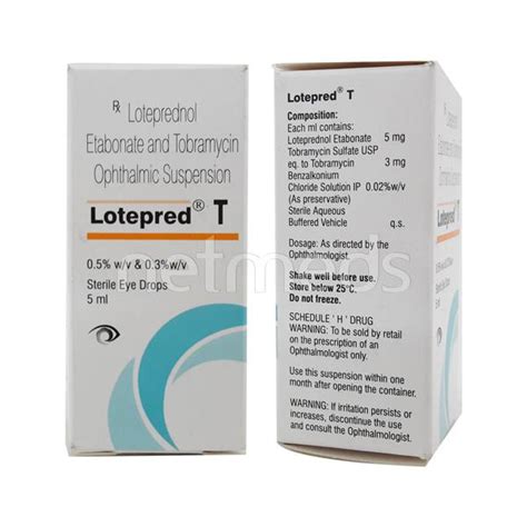 Lotepred T Eye Drops Ml Price Uses Side Effects Netmeds