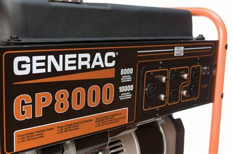 Generac GP Series Portable Generator Free Shipping