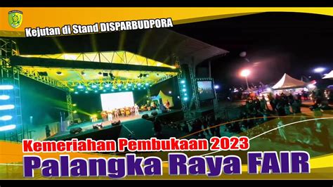 Kejutan Palangka Fair Di Stand Pameran Disparbudpora Palangka Raya