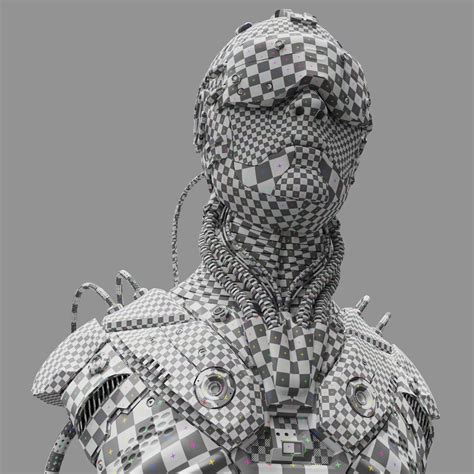 Sci Fi - Character 01 3D model | CGTrader