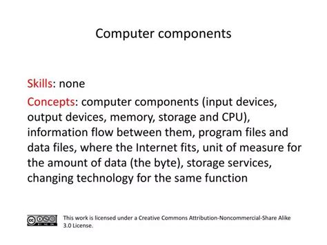 Ppt Computer Components Powerpoint Presentation Free Download Id