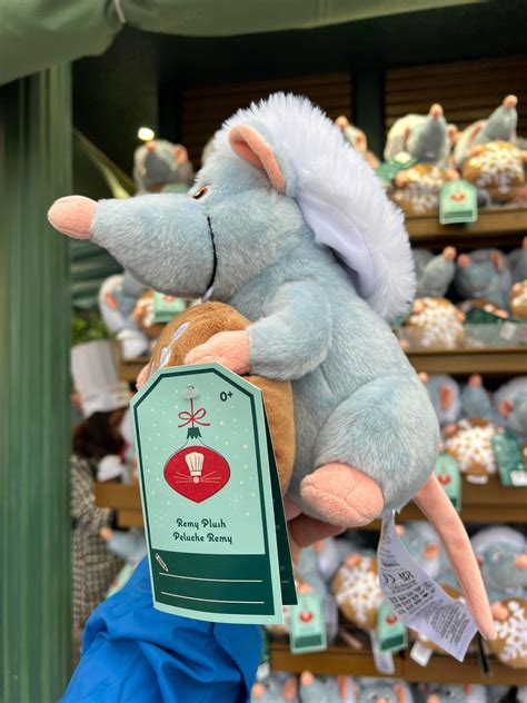 Remy Holiday Plush Brings the Christmas Vibes to EPCOT - MickeyBlog.com