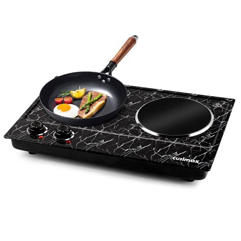 Cusimax 1800W Infrared Ceramic Electric Hot Plate For Cooking Portable