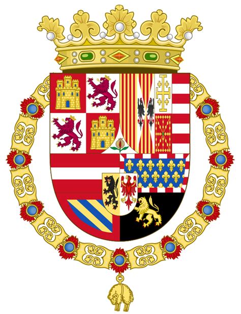 Wappen Spaniens Wikipedia Wappen König Von Spanien Sieben Siegel