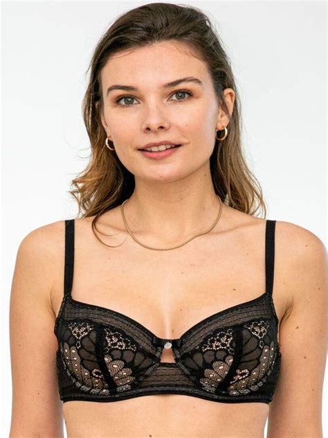 Soutien Gorge Armatures Dora G Rard Pasquier Noir Noir Kiabi