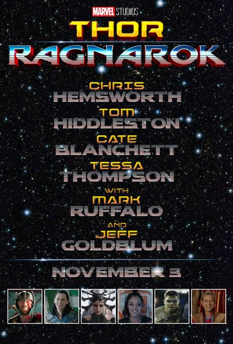 Thor Ragnarok Fan Made Poster By Miamsolo On Deviantart