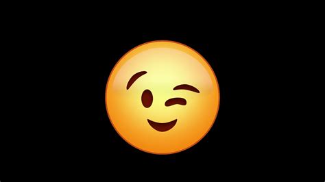 Emoji Faces Black Background
