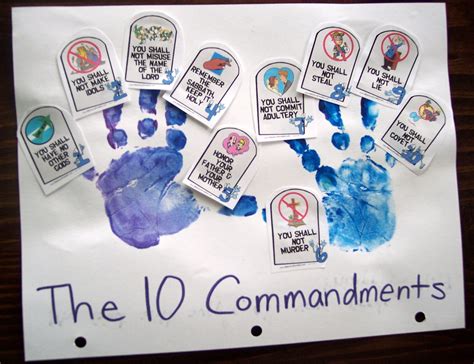 Train up a Child (10 Commandments Pt.2) | Bible crafts, Preschool bible ...