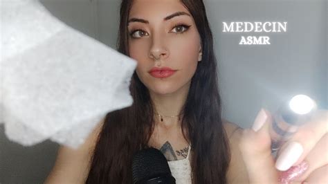 👩‍⚕️asmr FranÇais Roleplay Medecin Je Soigne Ta Plaie Sur Le Visage