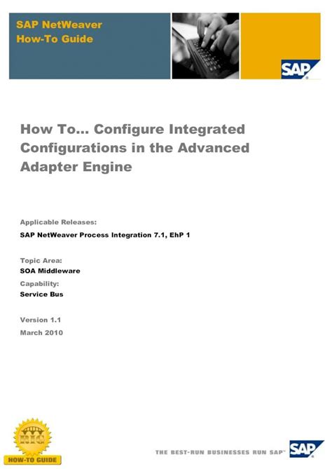 Pdf How To Configure Integrated Configurations In Sap Qandasap