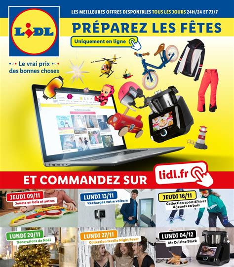 Lidl Catalogue Promotionnel Valable Partir Du Au Page