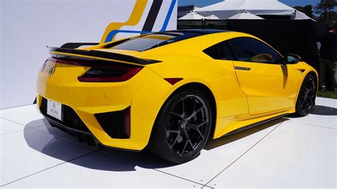 Acura Type S Concept Nsx Indy Yellow Pearl Dazzle At Pebble Beach