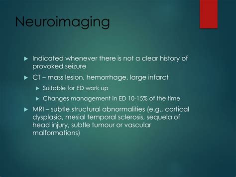 Ppt Comprehensive Approach To First Seizure Evaluation Guidelines