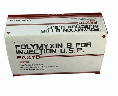 Polymyxin B Sulfate Injection At Rs 550box Polymyxin B Sulfate