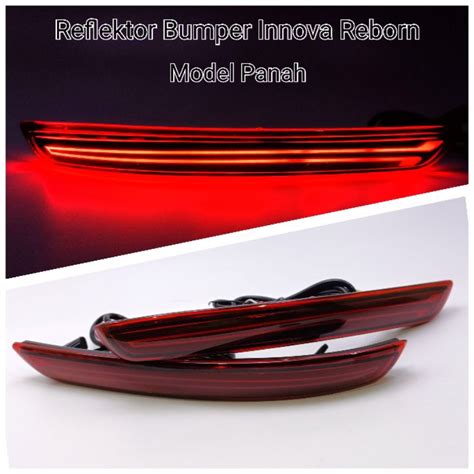 Jual Reflektor Bumper Innova Reborn Mata Kucing Innova Reborn