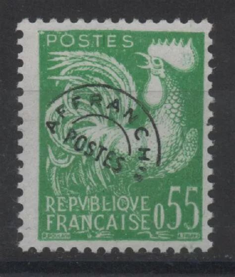 France Pr Oblit R N Type Coq Gaulois Neuf Luxe Eur