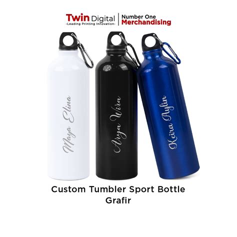 Tumbler Sport Bottle Grafir Platform Corporate B B Twin Digital