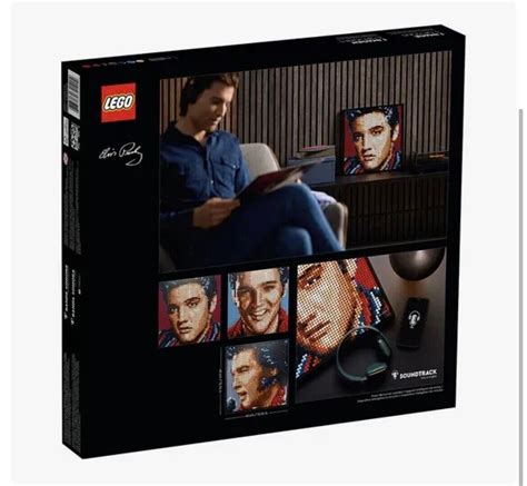 Lego Art Elvis Presley The King Collector Exclusive Brand New Ebay