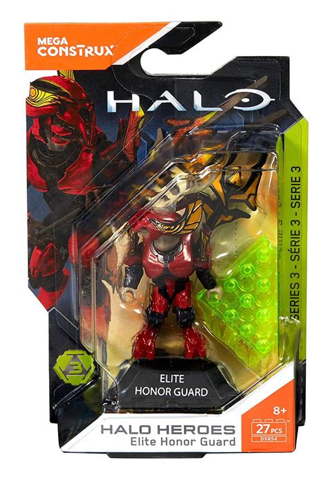 Mega Bloks Halo Mega Construx Heroes Series 3 Elite Honor Guard Mini Figure - ToyWiz