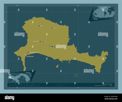 Chiriqu Provincia De Panam Forma De Color S Lido Ubicaciones Y
