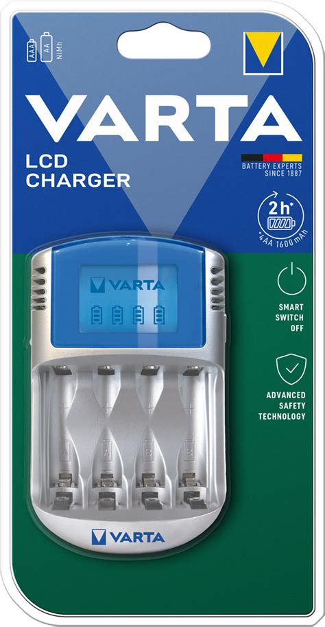 Varta LCD Charger Ladegeräte 57070 für Ni MH Akkus ttt48 de